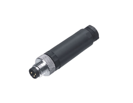 M8 3Pin 連接器、公頭